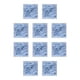 thumbnail image 1 of Kearding 1 paquete de relleno de rafia de papel Lafite, caja triturada, embalaje, decoración del hogar, rellenos, boda, Pascua, Navidad, cielo Cielo azul 10Conjunto, 1 of 6