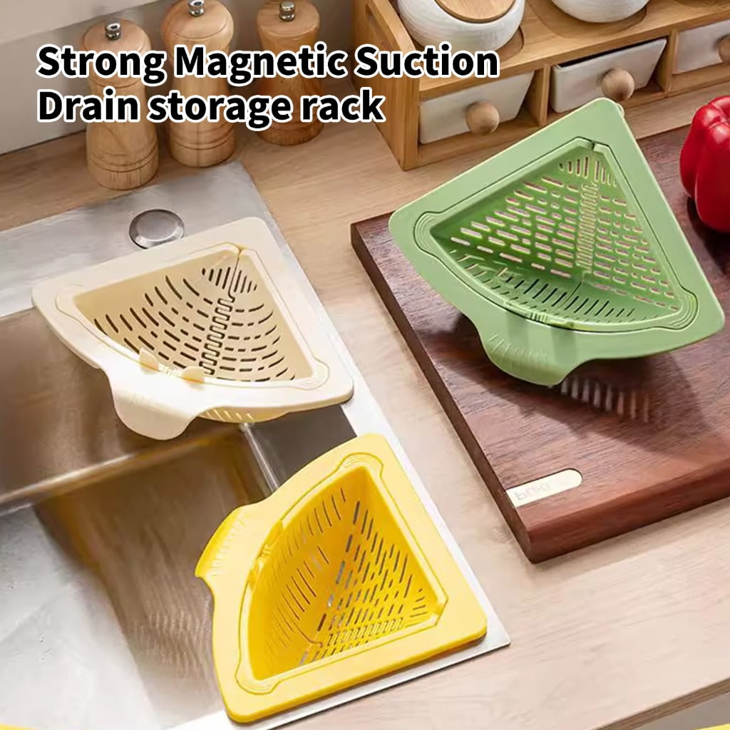Triangle Sink Drain Basket Popup Waste Disposal Design For Organized Countertops And Efficient