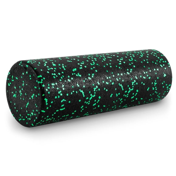 ProsourceFit Rodillos de espuma de alta densidad de 18 pulgadas de largo, herramienta de masaje atlético firme de cuerpo completo para estiramiento de espalda, yoga, pilates, recuperación muscular pos