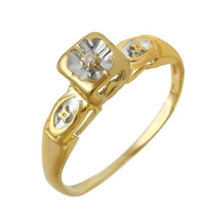 Foreli 0.01CTW Diamond 14K White Gold Ring MSRP$1570.00