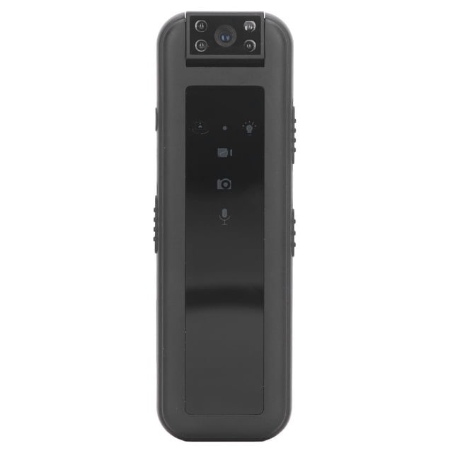 Minicámara corporal 1080P Bling Bling con clip de luz indicadora LED