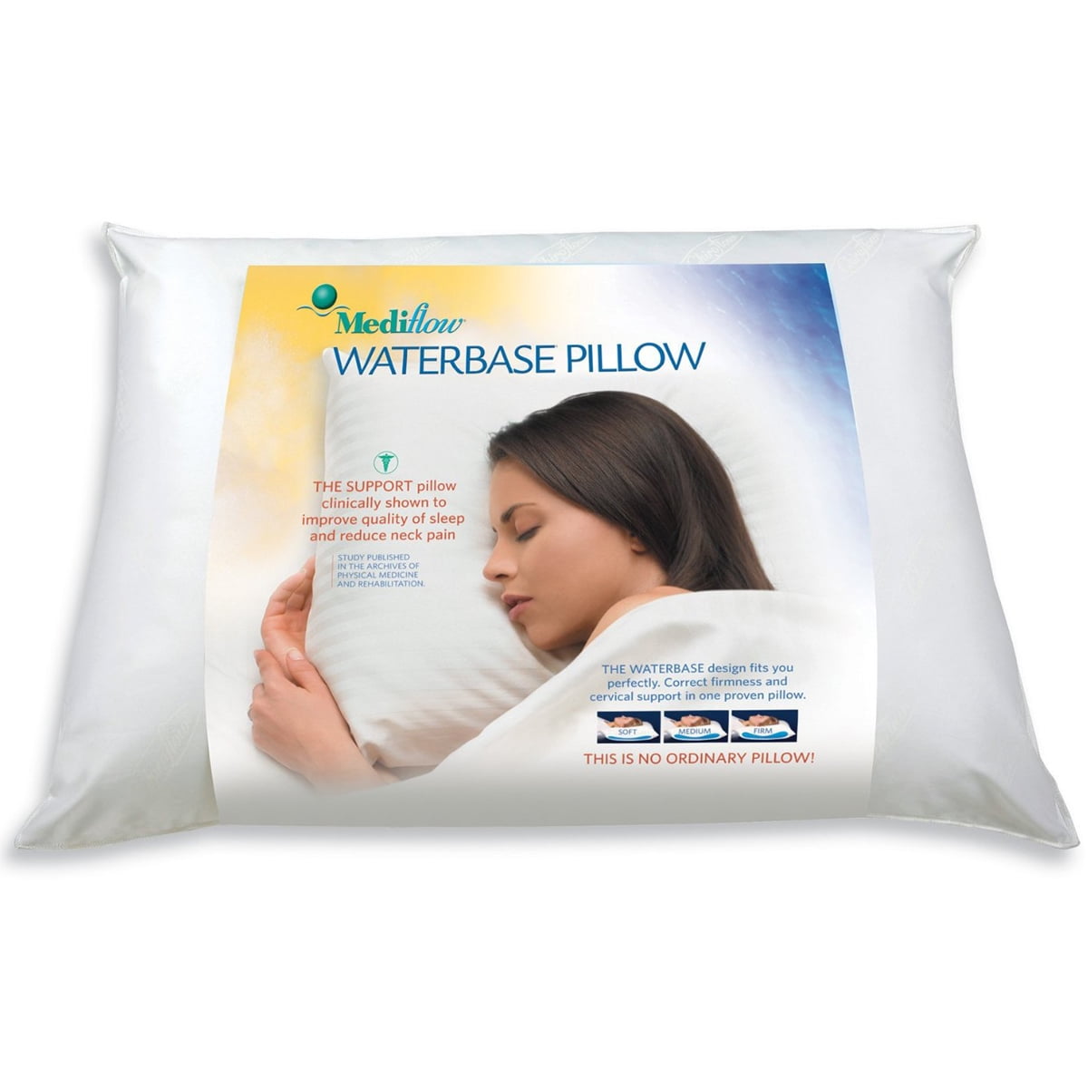 Chiroflow/Mediflow Waterbase Down Plus Pillow 20 x 28 Inch
