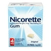 Nicorette Nicotine Gum, 4mg, Original Unflavored - 170 Count *EN