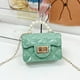 thumbnail image 2 of Bolso pequeño para niña, nuevo bolso de gelatina para niños, bolso pequeño con fragancia de diamantes, bolso bandolera con cadena y perlas fragantes para llevar al hombro., 2 of 5