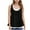 Black, variant on GERsome Girls Tank Tops Sleeveless Spaghetti Strap Crewneck T Shirts Color Block Summer Athletic Gym Yoga Tee Shirts 5-14 Years