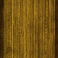 thumbnail image 1 of Ahgly Company Indoor Square Oriental Yellow Modern Area Rugs, 5' Square, 1 of 4