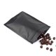 thumbnail image 4 of Bolsas Ziplock de boca plana de plástico sellables con calor, de color blanco y negro mate, a prueba de olores, de aluminio y Mylar, 50 unidades, 4 of 5