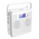 thumbnail image 1 of Portable Bluetooth CD Player with Vertical Design, CD Speakers, FM Radio, Support USB, AUX ,and LCD Display, 1 of 5