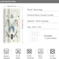 thumbnail image 3 of Bathroom Stall Shower Curtain 36x72, Boho Butterfly Floral Bath Curtain Abstract Vintage Sun Moon Shower Curtains Set for Bathroom, Water Resistant Polyester Fabric Washable Machine Wash, 3 of 5