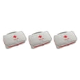 thumbnail image 4 of heritaly Sacs de Rangement d'Urgence Sacs de Randonnée Organiseur de Cotons-Tiges Étui de Transport Gris 3Ensemble, 4 of 6
