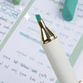 thumbnail image 5 of Hot Sell!Flair Pens,Highlighters,Highlighters Assorted Colors 12 Counts of Aesthetic Highlighter Pen Set Soft Chisel Tip Cute Highlighters Mild Colors wi,Glitter Markers,Aesthetic Pens, 5 of 6