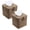 2 Pack B, variant on Seagrass Tissue Box Cover,Square Tissue Box with Lid,Woven Tissue Box Holder,Rustic Tissue Holder for Bathroom Vanity Toilet Living Room Bedroom Kitchen Office Car