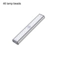 thumbnail image 4 of Debajo de las luces del gabinete Barra LED 680lm Motion Sensor Sensor Lámparas USB Tubo Cuerpo Humano Inducción 180 ° Dormitorio Noche Iluminación Hotel Blanco Luz 46led Monstrate HA011863-02B, 4 of 7