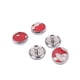thumbnail image 1 of Soidarity Botones de saxofón de 5 piezas, trompeta decorativa turquesa, superficie lisa profesional, accesorios para instrumentos musicales, llaves Accesorios para instrumentos musicales Soidarity OD027069-00, 1 of 6