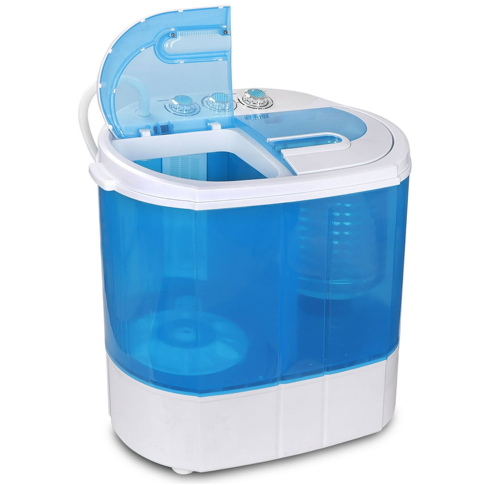 Zeny Portable Washing Machine Mini Lightweight Twin Tub Wash&Spinner