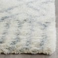 thumbnail image 2 of Safavieh Casablanca Shag 8' X 10' Hand Tufted Rug in Ivory and Blue, 2 of 10