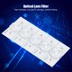 thumbnail image 3 of Cuentas de lámpara SMD, cuentas de luz de uso general con filtro de lente óptica Color de luz blanca para reparación de TV LED 6V(20 Pcs) Ecomeon no, 3 of 6