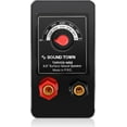 thumbnail image 5 of Sound Town Commercial Restaurant Bluetooth Amplifier + Surface-Mount Speaker Set, with One 6-Zone 70V/100V Amplifier with Bluetooth, 4 x 6.5-Inch Surface-Mount Speakers, Black (PAC180X4MS6B), 5 of 8