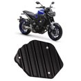 thumbnail image 1 of Kickstand Extender Plate, Side Stand Enlarge Pads Anti Slip Reliable Aluminium Alloy Colorfast Easy Installation  for Motorcycle Accessories Black,, 1 of 7