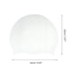 thumbnail image 4 of Gorros de natación de silicona impermeables de rayas únicos 1 Pc Blanco, 4 of 5