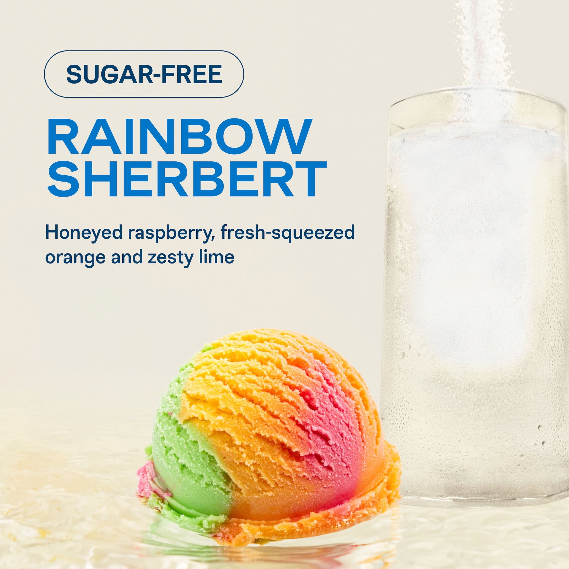 (12 pack) Liquid I.V.® Rainbow Sherbet Hydration Multiplier® Sugar-Free Powdered Electrolyte Drink Mix, 6 Count Packets
