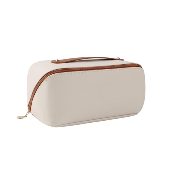 UOYOTT Cosmetic Bag PU Women Travel Make Up Organizer Bag Pouch For Makeup Portable