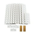 thumbnail image 3 of Kkmoon 100Pcs Lamp Beads with Optical Lens Fliter for 32 65 Led Tv Led Light Strip Parts Accessories, 3 of 5