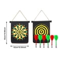 thumbnail image 2 of A Board Outdoor Game Suitable For Children Equipped With 4 Or 6 Darts. The Is Suitable For Teenagers Boys And Girls 5 6 7 8 9 10 11, 2 of 8