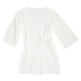 thumbnail image 1 of GOOHOCHY Bata de baño de algodón para mujeres y hombres Bata de hotel para uso en el baño del hogar Bata de baño de algodón y bata de spa para mujeres y hombres, 1 of 8