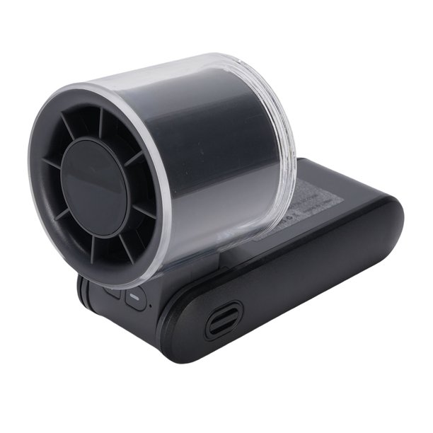 Ventilador Portátil Handheld, 4000 mAh mini ventilador recargable Portátil de Batería Portátil Operada Ventilador de Bolsillo Pequeño Con Pantalla Digital