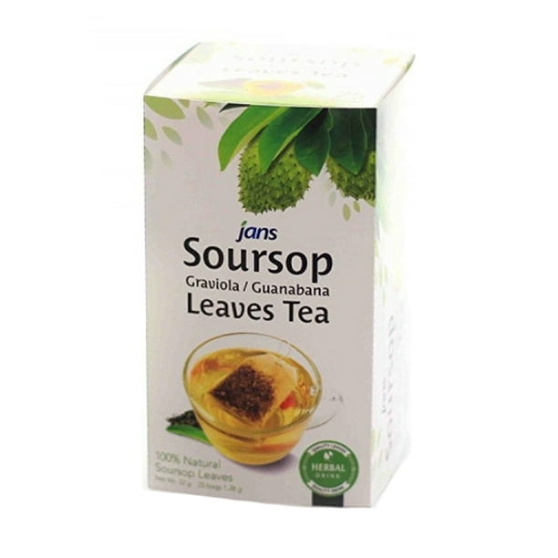 jans Soursop Leaves Tea 100 Natural 25 teabags