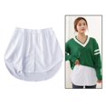 thumbnail image 1 of Camisa Baoblaze Mujer Dobladillo Falso Cintura Elástica L, 1 of 8