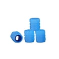 thumbnail image 1 of Xingzhi 4Pcs Car Tire Valves Caps Mini Luminous Dustproof Cover Colorful Wheel Hub Styling Protector Auto Motorcycle Accessories Blue, 1 of 6