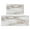 White And Brown, variant on Kitchen Rugs and Mats Non Skid Washable White and Brown Marble Kitchen Mat and Rug Set,Floor Cushion Waterproof Rug,Rubber Backed Area Rugs for Kitchen Laundry