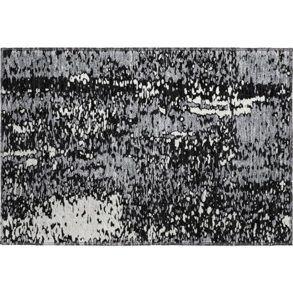 Dalyn Rugs Premium Machine Washable Mayfield AMF949 Black 1'8" x 2'6" Rug