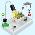 thumbnail image 2 of Lámpara térmica para reptiles PewinGo, luz UVA UVB para tortugas de acuario, 2 of 6