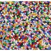 JOLLY STORE Crafts Multi Colors 6.5x4mm Mini Pony Beads, 500pc