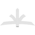 thumbnail image 4 of 72"W x 36"H x 2"D x 6"F, 12/12 Pitch, Davenport Architectural Grade PVC Gable Bracket, 4 of 8
