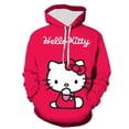 thumbnail image 5 of 3D New Cute KT Cat Casual Hooded Sweatshirt Soft Warm Light  Size （XS-6XL）&(100cm-160cm), 5 of 23