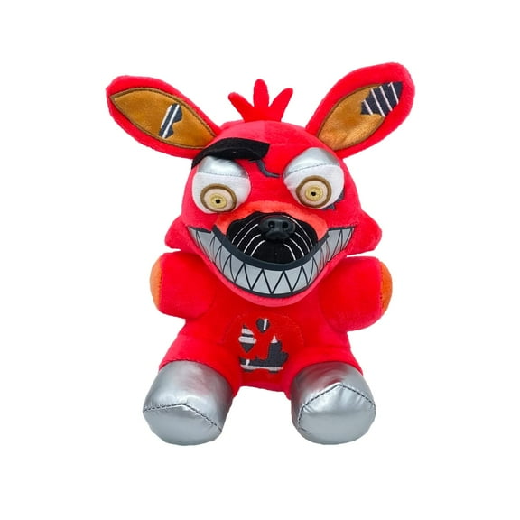 Nightmare Foxy Plush Toy, FNAF plushies Toy, FNAF All Character Stuffed Animal Doll Children's Gift Collection,8”