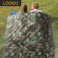 thumbnail image 4 of Couverture de Survie Extérieure à Motif Camouflage pour Adultes - Pliable, Compacte, Multi-Usage, Chaleur et Isolation pour Camping, Randonnée, Pique-Niques - Remplie de Polyester Synthétique, Design Naturel, 4 of 4