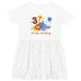 thumbnail image 3 of Inktastic Safari 3rd Birthday Girls Toddler Dress, 3 of 5