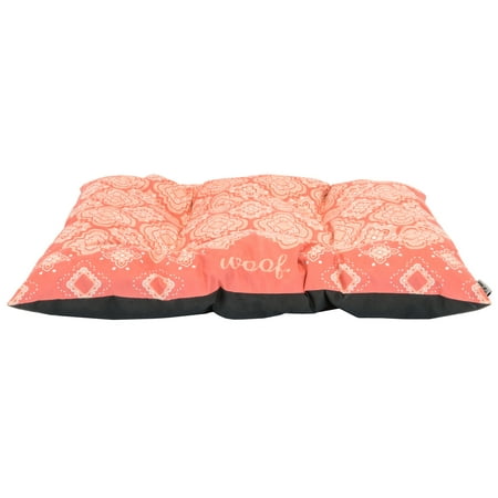 Vibrant Life Pillow Pet Bed, 27" x 36", Coral