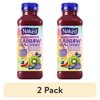 (2 pack) Naked Juice Rainbow Machine Flavored 100% Juice Smoothie Blend, 15.2 fl oz