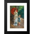 thumbnail image 2 of Anatolio Scifoni 17x24 Black Modern Framed Museum Art Print Titled - The Red Parasol, 2 of 5