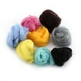 thumbnail image 4 of Dyed Wool, Needle Felting Wool 36 Colors Wool Fiber Dyed Roving For Needle Felting Kit Beginner Wet Felting Felting Supplies Needle Felting Hand  Set, 4 of 8