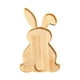 thumbnail image 3 of Tabla de embutidos con forma de conejo, bandeja de madera para servir con forma de conejo de Pascua para decoración del hogar., 3 of 9