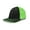 Black/Neon Green/Black, variant on Trucker Flexfit Cap