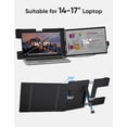 thumbnail image 3 of Laptop Screen Extender, 14" FHD 1200P IPS External Portable Monitor for Laptop, Plug & Play Dual Screen Monitor for 14"-17" Laptops, Compatible with, 3 of 8