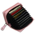 thumbnail image 5 of Marshal Wallet RFID Blocking Accordion Pocket Unisex Card Wallet, Light Pink, 5 of 66